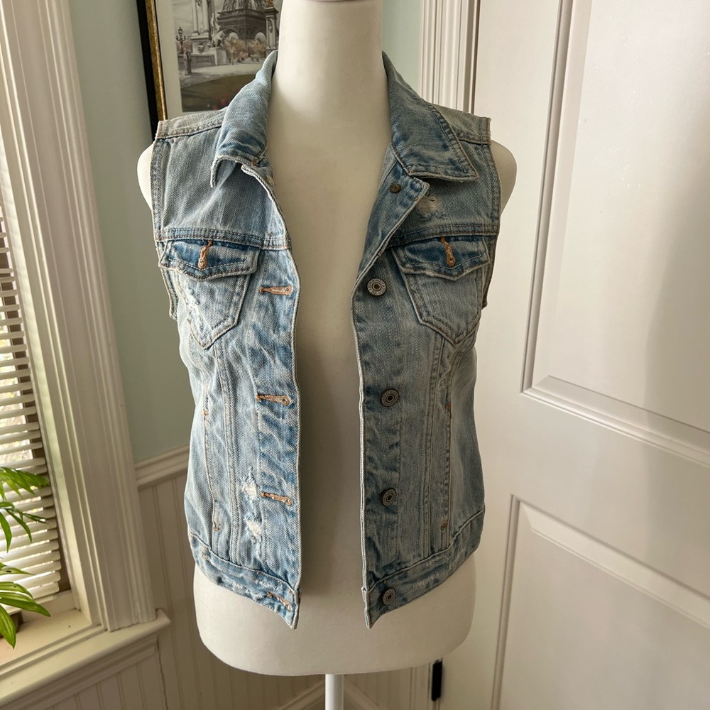 Abercrombie & Fitch Jean vest